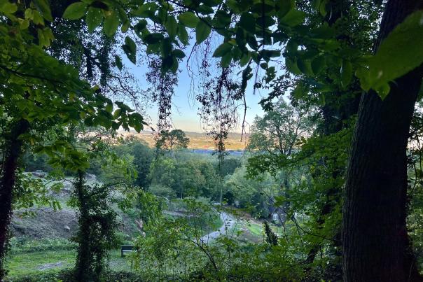 View from Wauhatchie Boulders on Lookout Mountain