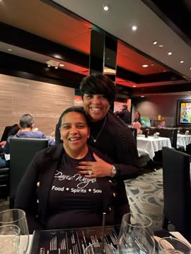 Cynthia Wood and Antonia Pollard - Owners of Davis Wanynes