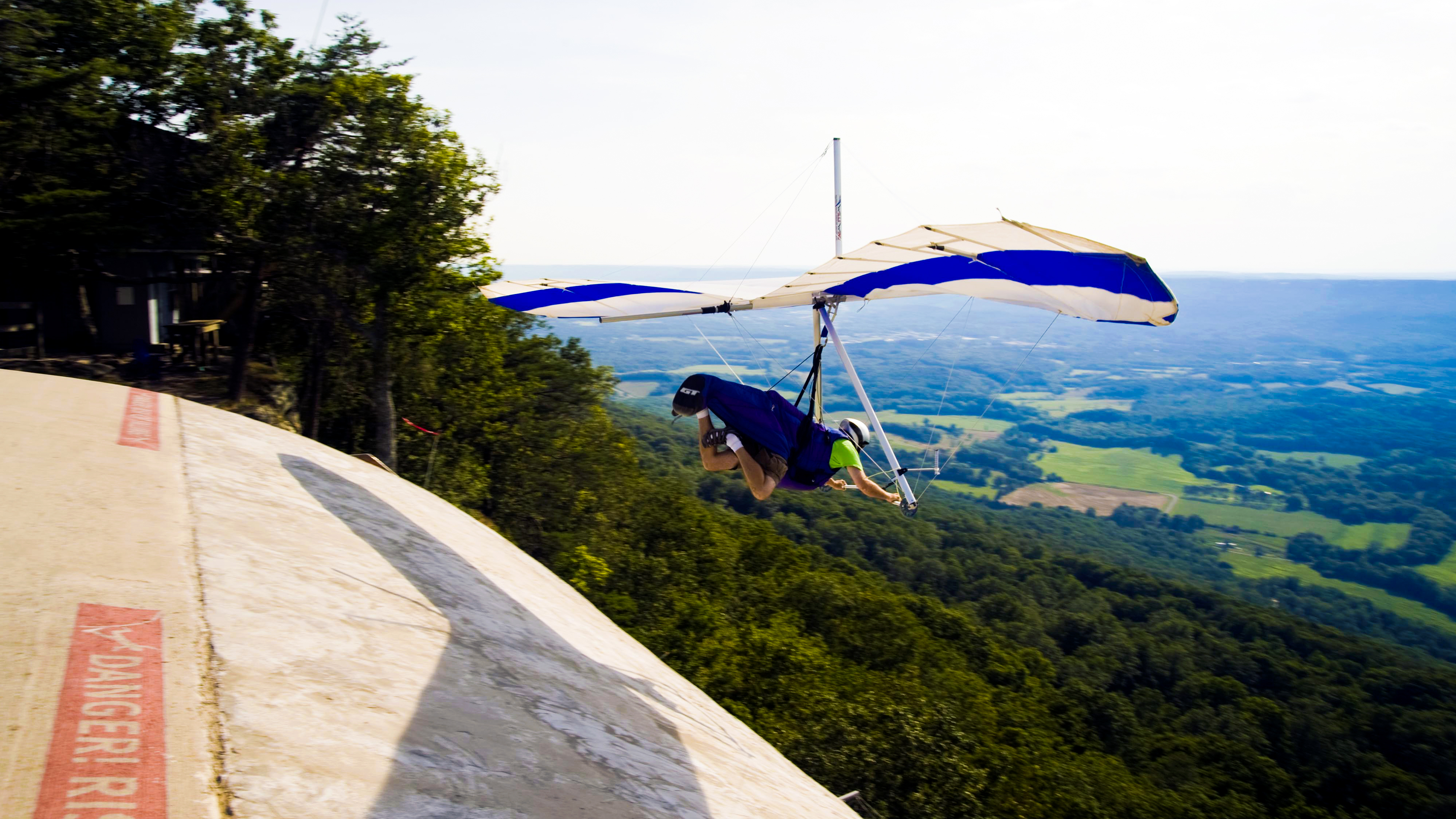 Hang gliding