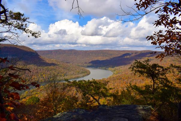 Raccoon Mountain in the Fall